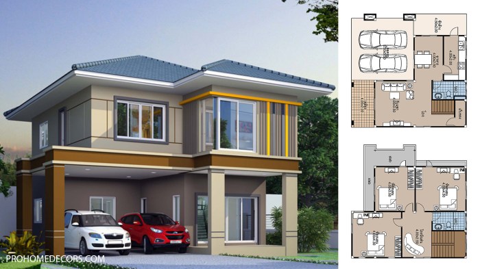 Desain rumah lahan 10x15 ukuran 8x10