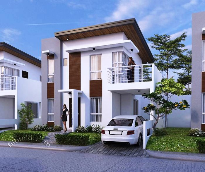 Desain rumah minimalis 6x8m 2 lantai