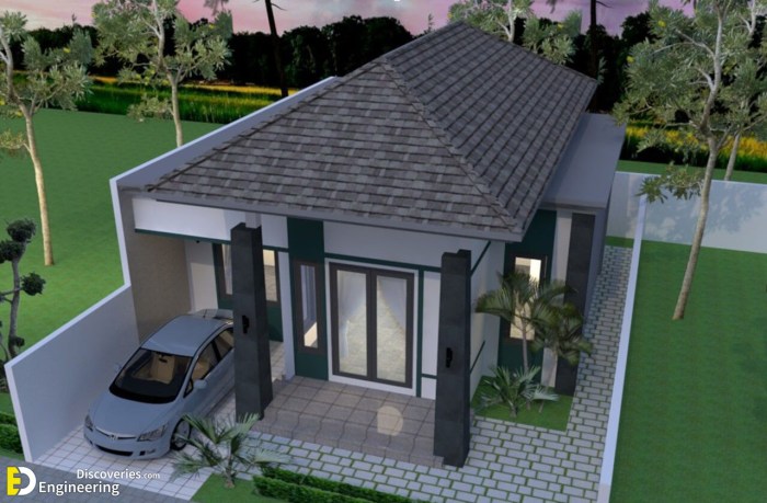 Desain rumah minimalis 10x15 3 kamar tidur