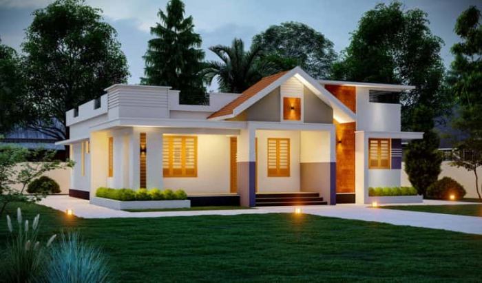 Desain rumah minimalis 1 lantai dan denahnya