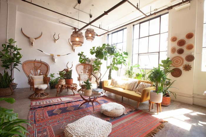 Boho wohnzimmer ideen